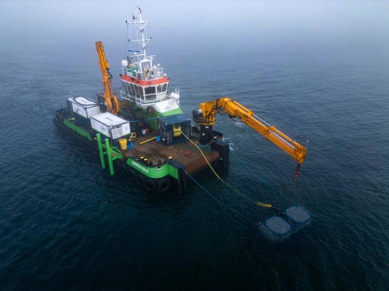 OEG Renewables Firms Complete Cable Burial Campaign for Nexans