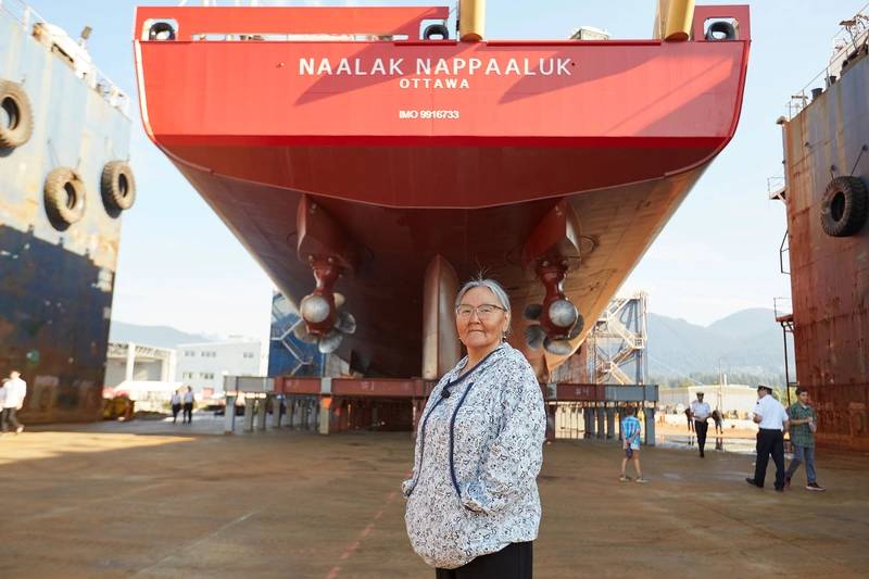 CCG’s Science Vessel CCGS Naalak Nappaaluk Launched