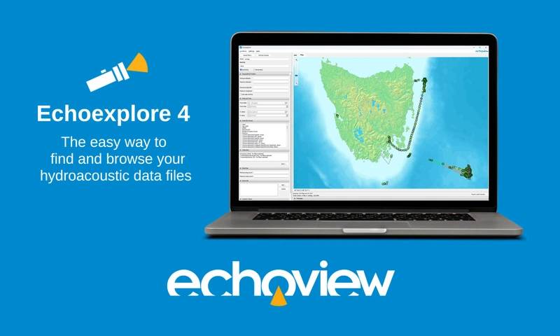 Echoexplore 4 aims to Simplify Hydroacoustic Data Management