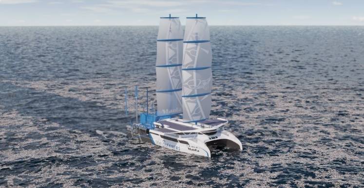 French Cleanup Yacht Designed To Feed On Ocean Plastic - Vimarsana News