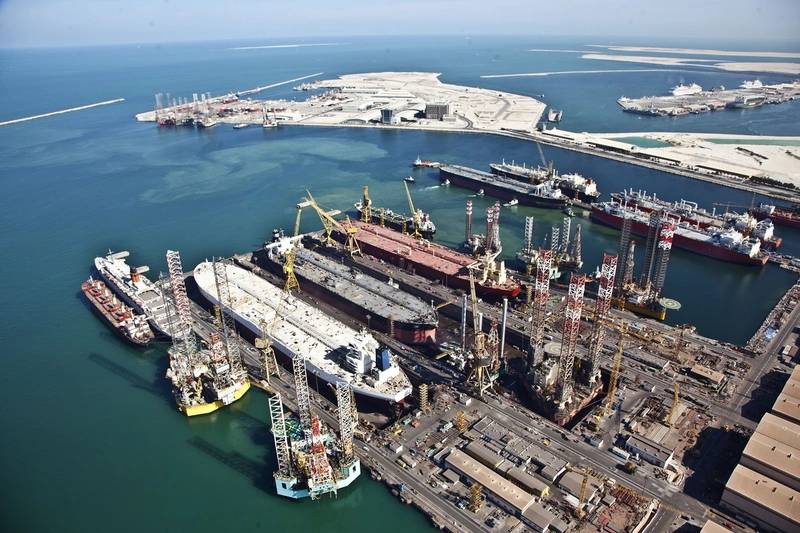 Record Rig Berthing At Drydocks World