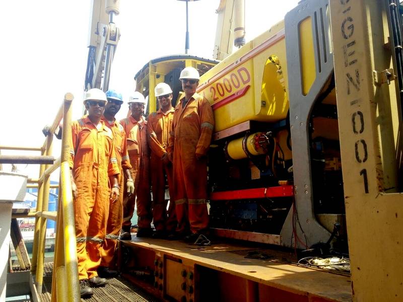 Fugro To Provide ROV Services On ONGC Drillship