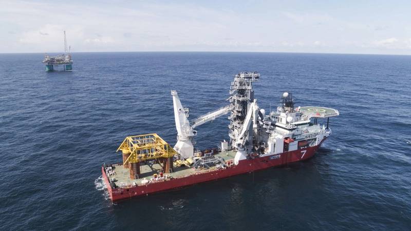 Subsea Templates Installed On Nova Field