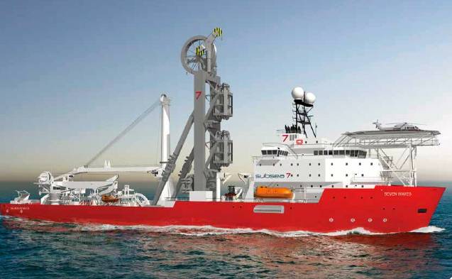 Subsea 7 Charters Out Three Newbuild PLSV s