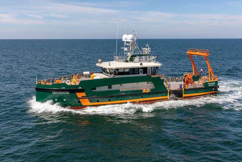 N-Sea Charters Geo Plus' Survey And ROV Support Vessel