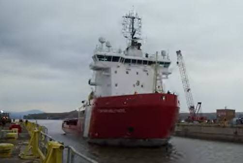 Canada Launches Offshore Oceanographic Science Vessel