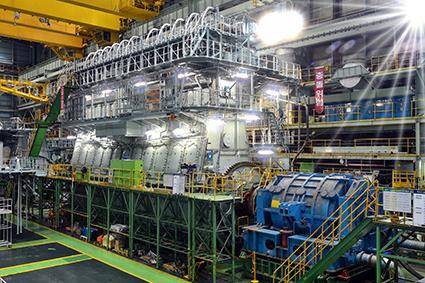 11G95ME-C9.5 engine during its shop test in Korea (Photo: Doosan)
