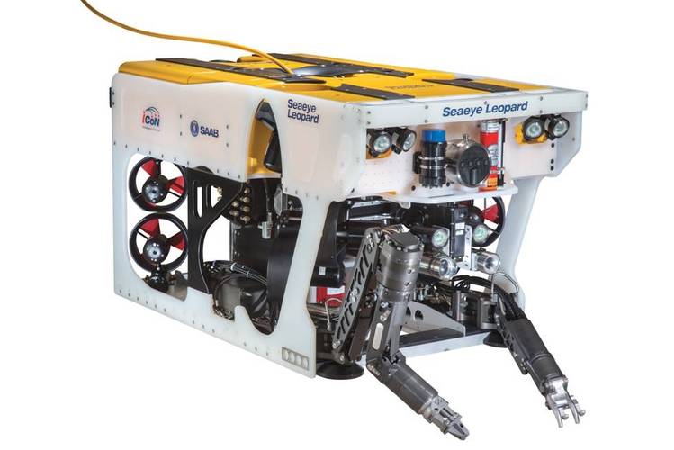 The 3000m rated Leopard is the most powerful electric underwater robotic work system in the world, making it ideal for complex and demanding tasks (Photo: Saab Seaeye)