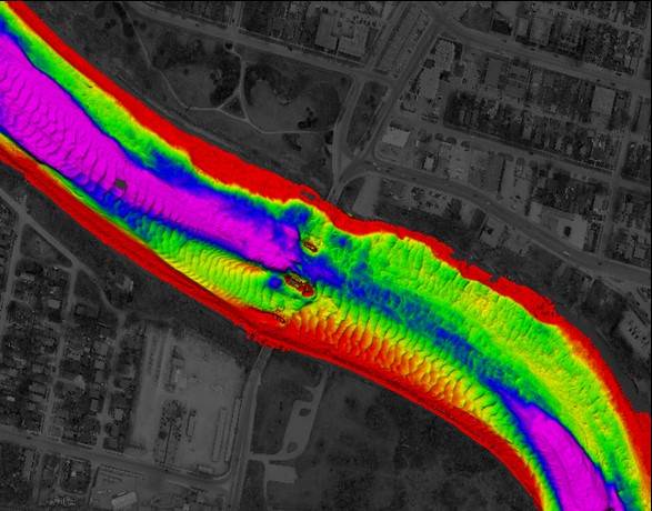 3DSS Sample Data from the Red River, Manitoba (courtesy Aquatics-ESI)