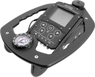 Artemis, the diver handheld sonar and navigation console as fitted with a Tritech Micron sonar (Image: Tritech)