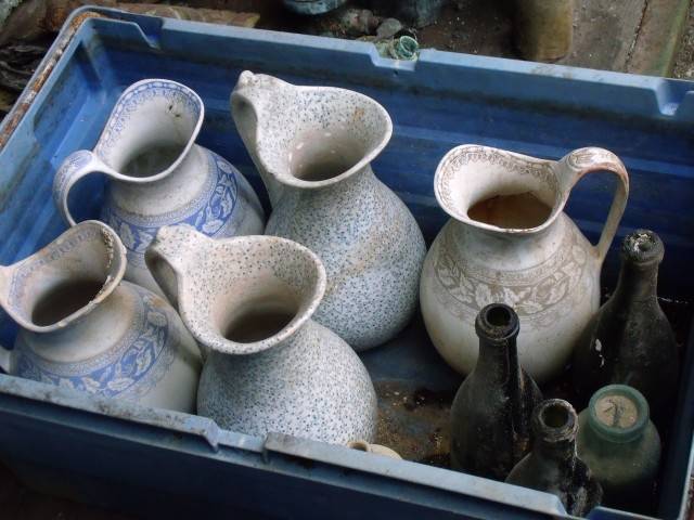 Artifacts that were taken from the wrecks (MCA photo)