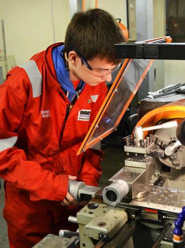 Bibby Offshore ROV Apprentice Edward Beattie