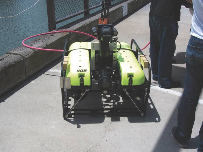 L5 with BlueView 3D sonar