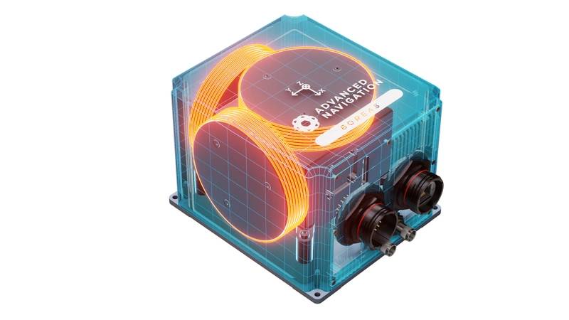 The Boreas D90 features Specially Designed Coils to make the most of those digital modulation techniques. Image courtesy Advanced Navigation