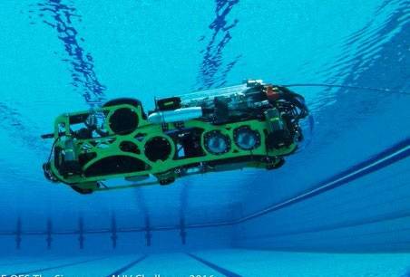 Bumblebee AUV with BlueView Sonar (Photo: BlueView)