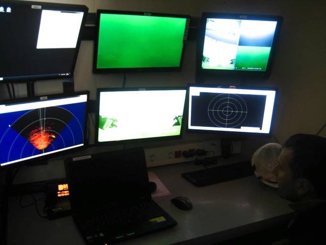 ACSM control cabin. (Photo: Saab Seaeye)