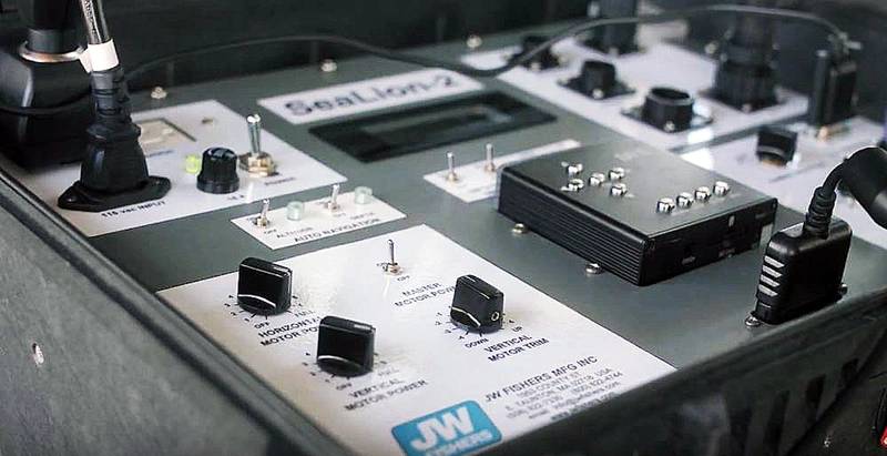 
The control box. Image: JW Fishers