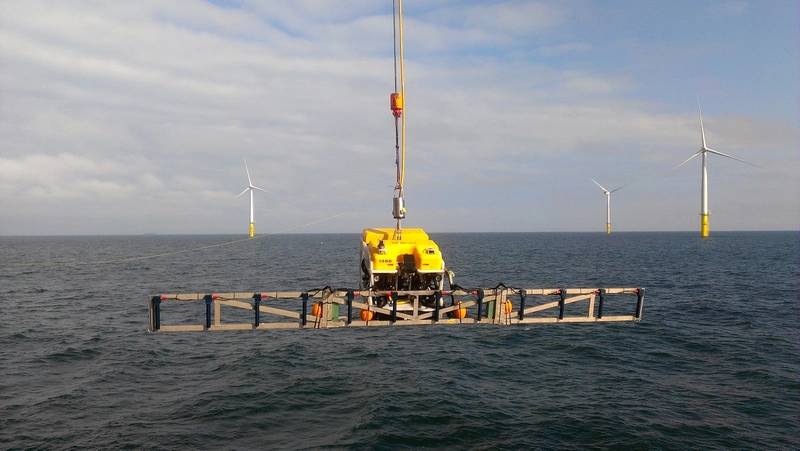 Cougar XT Compact, fitted with Innovatum’sSmartrak system, brings power to inshore survey work in strong currents and tidal flows. Photo: Saab Seaeye