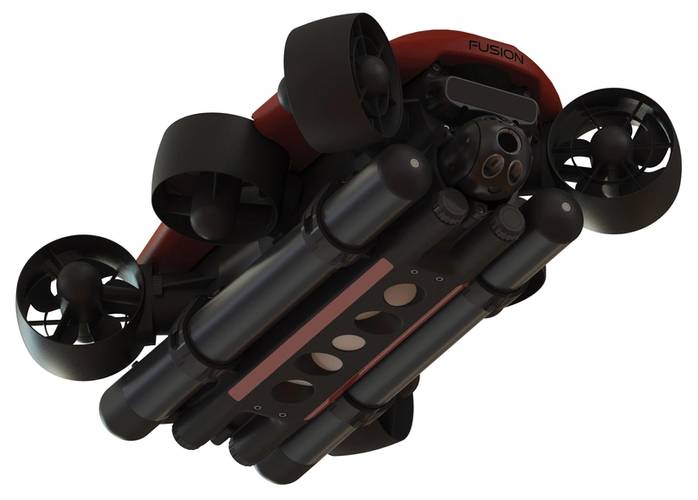 Crafty engineering and high-end bespoke DVL sensors from Nortek have produced an underwater vehicle with efficient, capable and robust design. (Photo: Nortek)