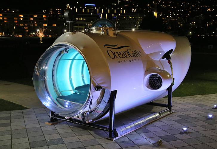 Cyclops 1 Submersible (Photo: OceanGate)