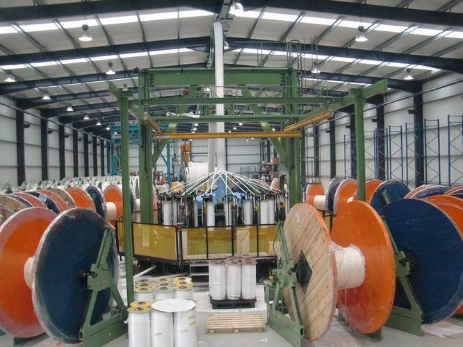 Deepwater rope manufacture at Lankhorst Ropes (Photo: Lankhorst Ropes)