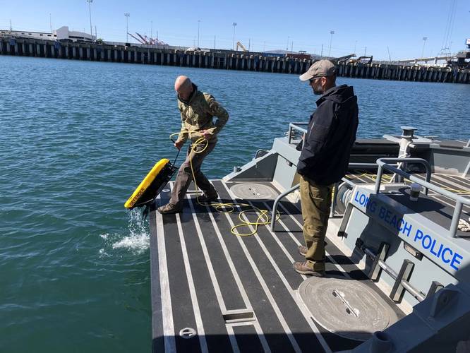 MSS Defender being deployed at the Port of Long Beach, Calif. (Photo: Nortek)