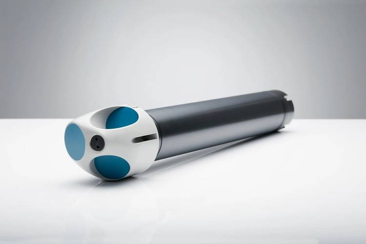 Designed for simple yet powerful operation, the Aquadopp Profiler current profiler is packed with features used by engineers and researchers for hydrodynamic data collection in a variety of environmental conditions, including fish farming sites. (Photo: Nortek)