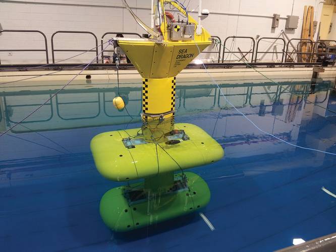 ASOL Sea Dragon is designed for mapping icebergs above and under water.