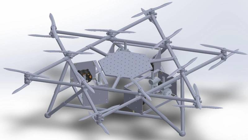 Duke’s High Capacity Drones and Drop Pods