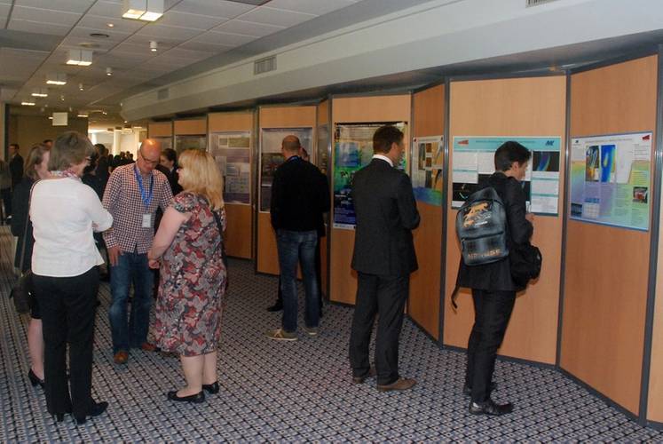 During the breaks CARIS 2014 delegates viewed research posters completed by students and scientists from a variety of academic institutes.