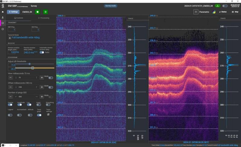 EM®SBP software (Image: Kongsberg Discovery)