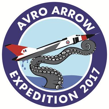 Expedition patch for Avro Arrow 2017 search (Image: Kraken)