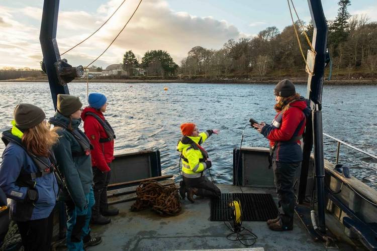 Experts from the Scottish Association for Marine Science (SAMS) in Oban will lead courses on environmental monitoring using robotics to upskill researchers, engineers, planners and land managers. © SAMS