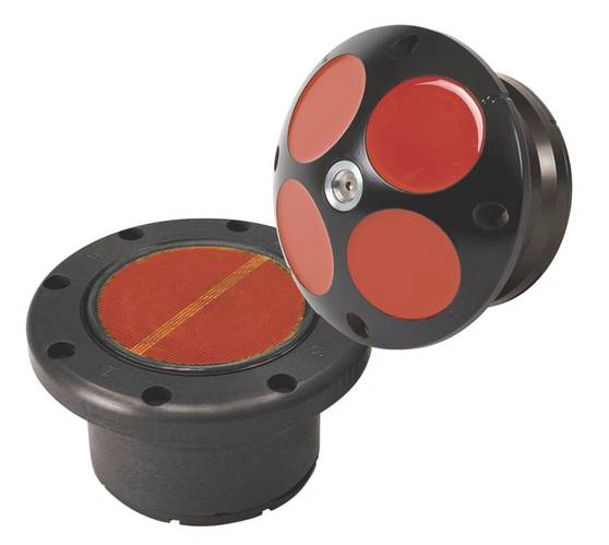 Fig.5: Explorer DVL comes in two designs: phased array and piston. Operating at 600 kHz, the DVL has a nominal bottom range to 80 m. (Photo Credit: Teledyne RDI)