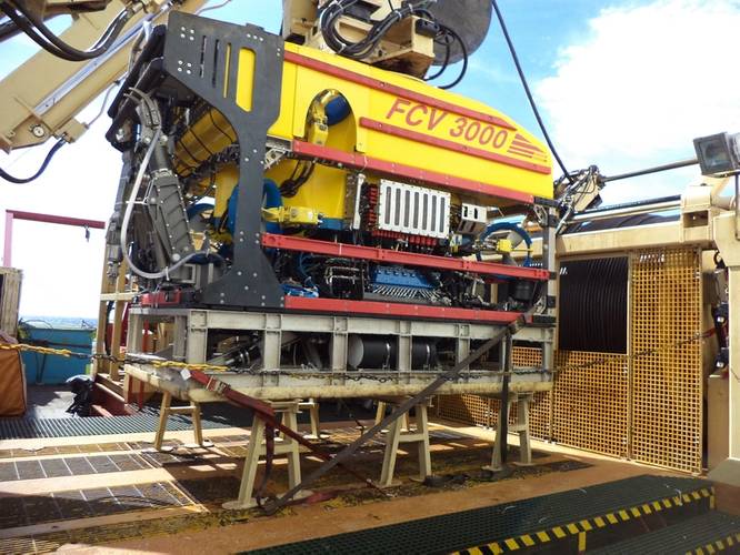 Fugro work Class ROVs continue to successfully deliver on long term IRM projects with outstanding levels of efficiency, saving time and reducing costs. (Photo: Fugro)