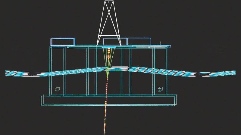 Global Finite Element Analysis of drilling riser. (Image: Trelleborg)