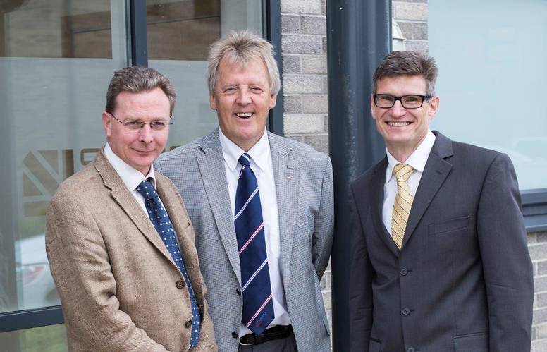 Gordon Drummond, John Mair and Peter Blake (l to r)