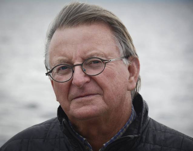 Graham Hawkes, pioneering marine engineer, owner of HAWX Open Ocean, LLC, inventor of SeaRocket. © Julie Silverman