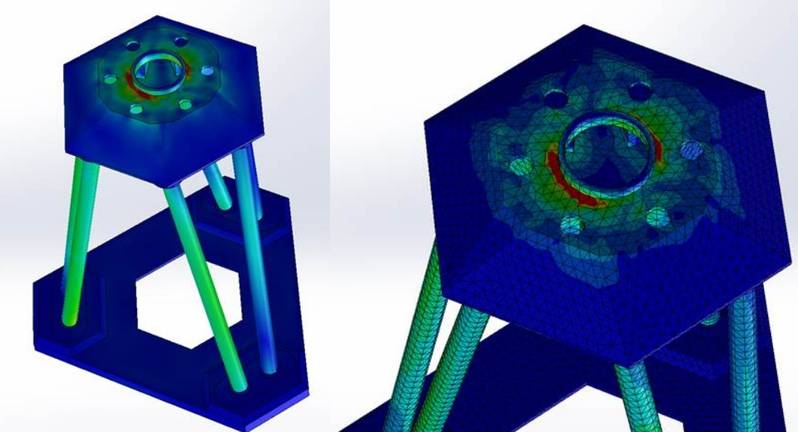 The Gravity Tripod designed by Offshore Wind Logistics and Construction (OWLC)  (Image: HR Wallingford)