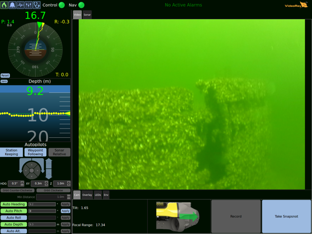 Greensea Workspace displays Mission Specialist video of the General Butler, a historic shipwreck in Lake Champlain (Photo: Greensea)