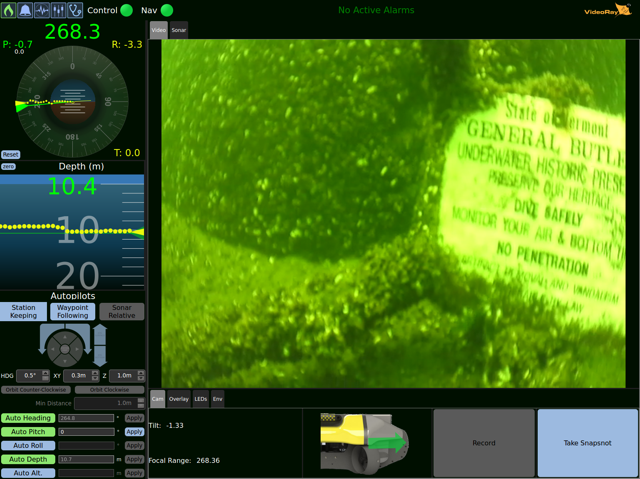 Greensea Workspace displays Mission Specialist video of the General Butler's historic designation. (Photo: Greensea)