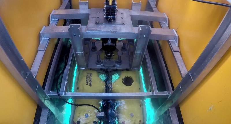 L3 Harris UK’s C-Worker 7 working with an ROV off the UK’s south coast. Photos from L3 Harris UK.