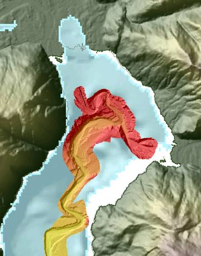 Bute Inlet bathymetry. Image: ASL