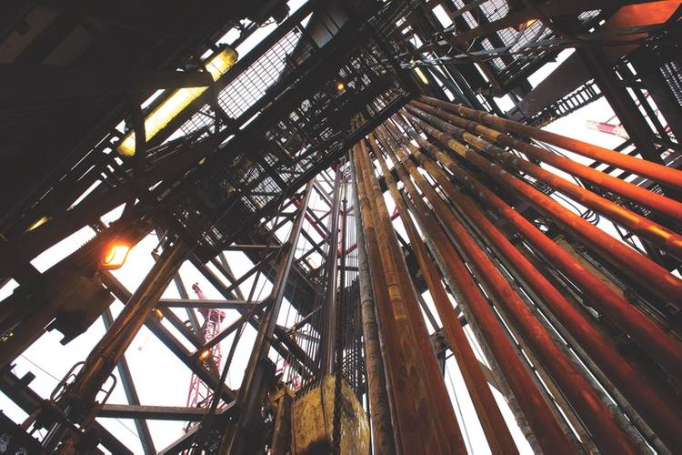 More Stim: jack-ups like the Maersk Gallant (seen from the business end) might soon be completing more wells with Fishbones stimulation technology. (Photo Ole Jørgen Bratland - Statoil)