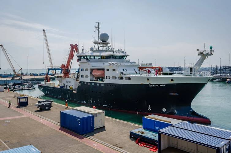 RRS James Cook. Image courtesy NOC