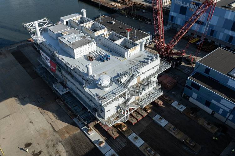 Jasmund Offshore Substation  (Credit: HSM Offshore Energy)