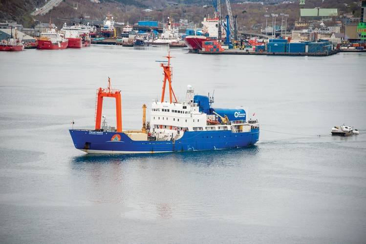 St. John's, Newfoundland, Canada- OceanGate-June 2023: Polar Prince towing OceanGate Expeditions submersible vessels on a barge as it leaves for the Titanic wreck site to tour below the ocean.
Copyright Dolores Harvey/AdobeStock