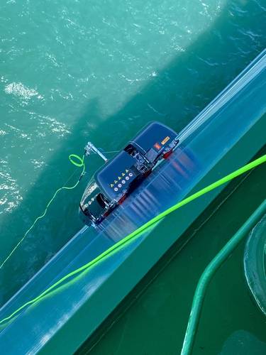 Jotun has teamed up its HullSkater robot and its SeaQuantum Skate coating as part of its Hull Skating Solutions.
Image courtesy Jotun