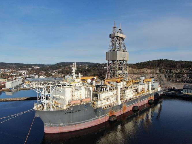 In July, Allseas’ ‘Hidden Gem’ heads to Tenerife for drydock modifications ahead of a collector “wet-test” in the Atlantic at the end of 2021 and the official start of pilot mining tests in the Pacific, 1200 nautical miles west of Mexico, in 2022. Photo from Allseas.