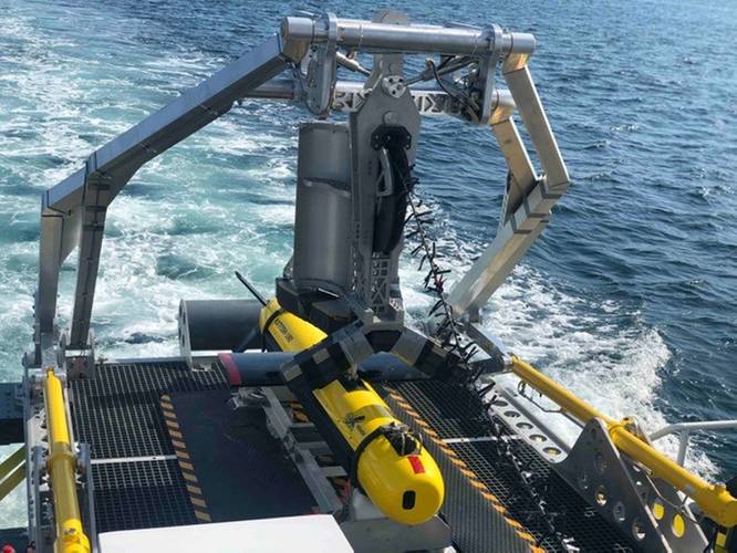: KATFISH Towfish. Image courtesy Kraken Robotics